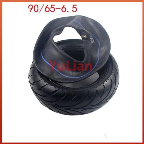 90/65-6.5 110/50-6.5 Front And Rear Tires With Bent-Valve Inner Tube for 47-49Cc Pocket Dirt Pit Bike Mini Motorcycle