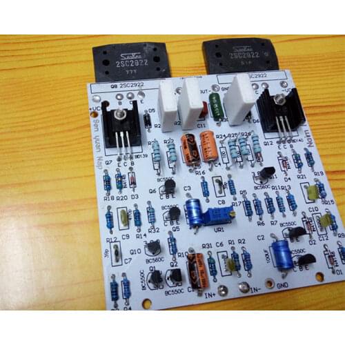 Assembeld Mono Clone NAIM NAP180 Audio Power Amplifier Board Mono 75W Amp Board