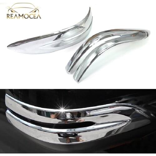 Reamocea For Honda CR-V CRV 2012-2016 2Pcs Rearview Mirror Decoration Cover Trim Exterior Rear View Mirror Car Styling Sticker