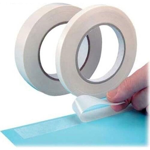 10M Self Adhesive Double-sided Tape Super Strong Double Sided Sticky Tape DIY Craft Gift-Wrap 5MM-50MM Home School Office Tools