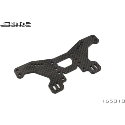 SNRC DK4 165013 REAR SHOCK TOWER 3.0 MM - GRAPHITE (1)