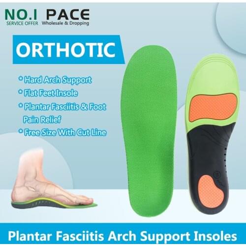 NOIPACE Orthopedic Insoles For Flat Feet Hard Arch Support Orthotic Inserts Shoes Pad Women Men Plantar fasciitis Inner Sole