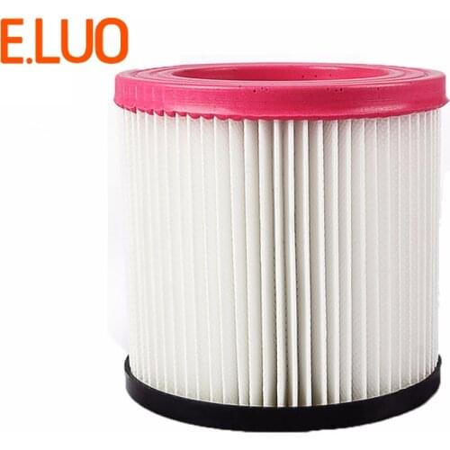 1 PCS plastic and steel wire frame pink hepa filter with high quality for vacuum cleaner parts replacement hepa filter JN-202