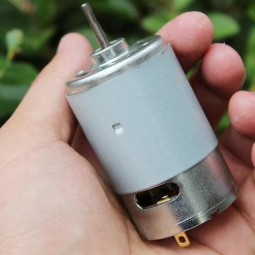 550 Motor DC 5-9V 7.2V High Speed 12000RPM With Cooling Fan High Power Mini CW CCW Reverse Motor Drill Garden Electric Tools