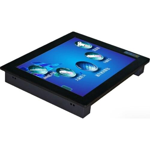 High temperature resistive 19 inch fanless All in one pc Mini computer Touch screen industrial panel PC