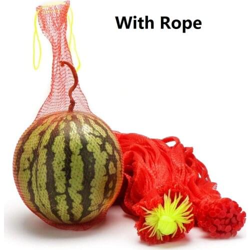 100pcs Watemelon Protection Bag Grow Watermelons Hanging Net Bag Vegetable Fruit Protect Support Net