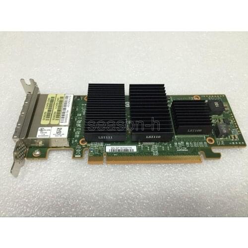 Dell LSI SAS 9202-16e 16-Port PCI-E 6Gb SAS / SATA Controller WPXP6