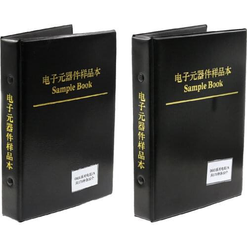 4250pcs 0603 0805 SMD 1% Resistor Samples Book Assorted Kit Component