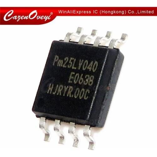 5pcs/lot PM25LV040-33E PM25LV040E PM25LV040 SOP-8 In Stock