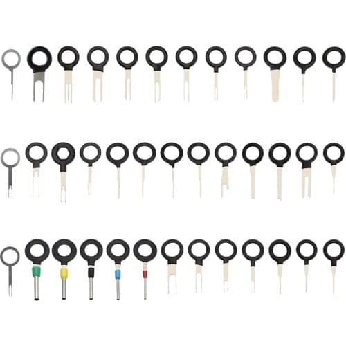 82pcs Car Terminal Removal Tool Kit Wire Connector Pin Release Extractor Puller
