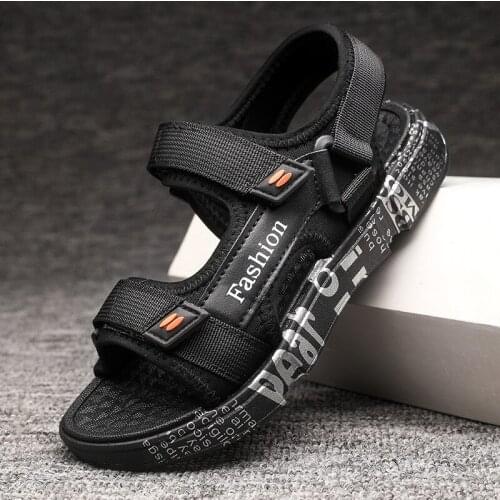 Children New Non-Slip Breathable Mesh Casual Sandals for Summer Boy Beach Shoes Kids Sport Sandals Lightweight Girls Tenis Shoes