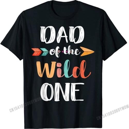 Dad Of The Wild One Boho Tribal Matching Family Apparel T-Shirt Harajuku Comfortable Tops Shirts Funky Mens Tshirts Printed
