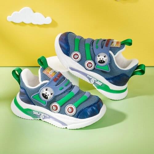 2021 Spring Autumn Kids Shoes 2021 Fashion Mesh Casual Children Sneakers For Boy Girl Toddler Baby Breathable Sport Shoes