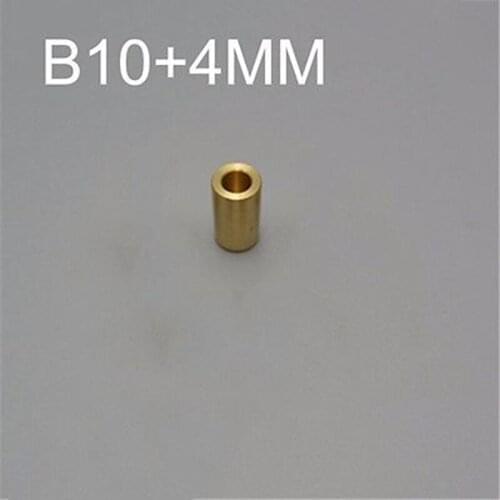 Copper B10 Mini Electric Motor Shaft Clamp Drill Chuck connection sleeve Connecting rods for 4mm motor shaft