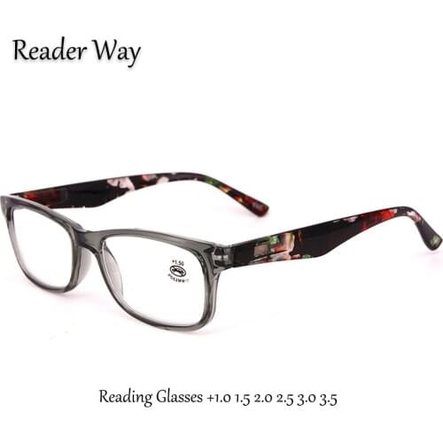 Fashion Color Reading Glasses Unisex Spring Hinge Quality Durable Presbyopic Eyeglasses for Reader +1.0 1.5 2.0 2.5 3.0 3.5