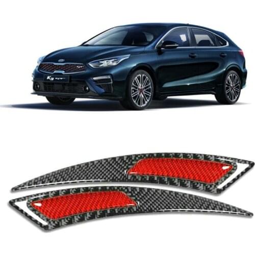 Carbon Fiber Wheel Eyebrow Sticker For Kia k2 k3 k4 k5 k7 k8 k9 stinger telluride