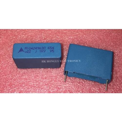 10PCS B32654 654 U22 J U22 U33 U47 U68 K 1KV 1000V P=27.5mm 0.22UF 0.33UF 0.47UF 0.68UF MET FILM CAPACITOR