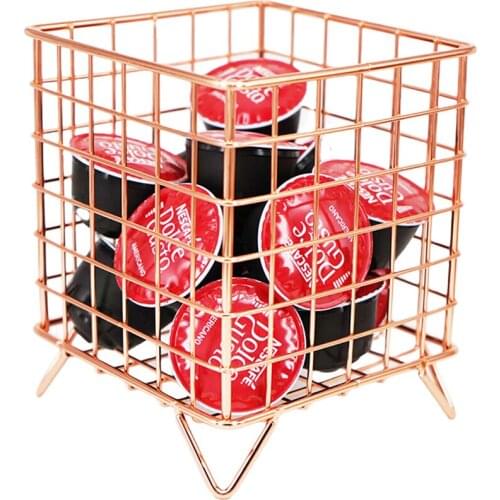 Coffee Capsule Storage Rack Storage Box Compact Without Footprint No Rust No Paint Can Be Placed For Nespresso Gusto Dolce Bar