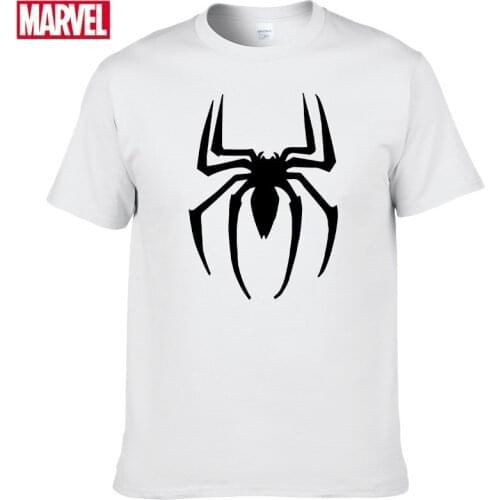 Marvel The Avengers Spider Man t-shirt Comfortable Breathable 100%cotton Fashion funny t shirts Summer Tops t shirt for men #122