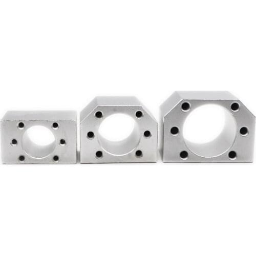 Aluminium alloy Ballscrew Nut Housing Mount Bracket Fits for SFU1204/SFU1605/SFU2005/SFU2505 Ball Screws 3D printer CNC parts