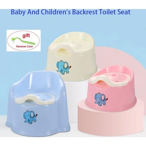 5 Colors Childrens Potty Baby Toilet Seat BabyToddlers Child Pot Training Seat for Girls Boys Cute Animal Cartoon Trainer Chair