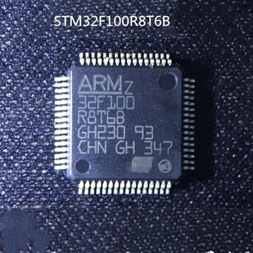 STM32F100R8T6B STM32F100R8T6 STM32F100R8 32F100 R8T6B Brand new and original chip IC