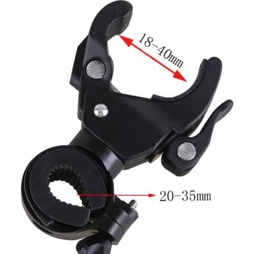360 Rotated Universal Gimbal Handbar Mount Holder Clamp for zhiyun z1 Smooth Q 4 Stabilizer Bike Clamp