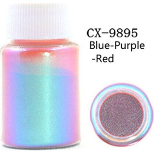 C90C Mirror Chameleons Pigment Pearlescent Epoxy Resin Glitter Discolored Powder Resin Colorant Jewelry Making Tools