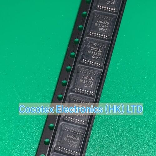 10pcs/lot CD4052BPWR TSSOP16 CM052B IC MUX/DEMUX DUAL 4X1 16TSSOP CD4052BPWT CD 4052 BPWR CM0528