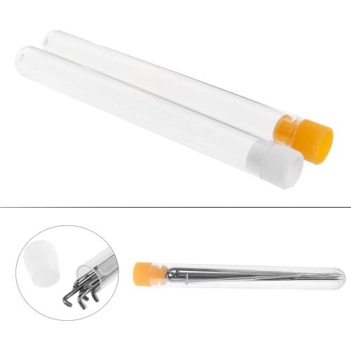 10PCS Sewing Tools Needles Containers Holder Transparent Plastic Functional Embroidery Felting Sewing Needle Box Case