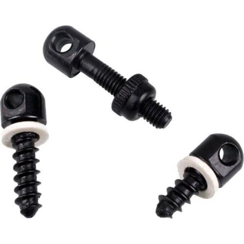 3 pcs/set Steel Machine Screw Adapter Sling Swivel Studs QD Hunting Base Quick Detach Sling Mounting Kit Scope Mounts Accessores