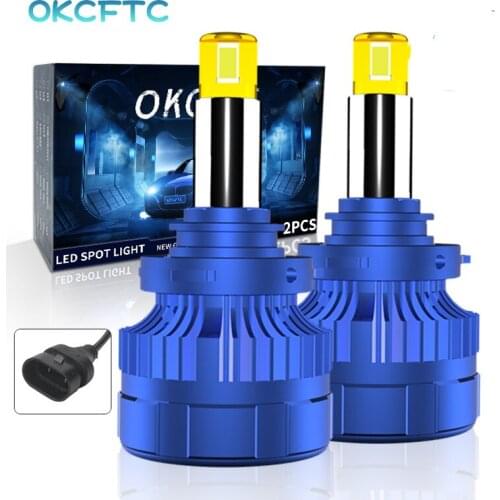 OKCFTC 9005HB3 LED 9006HB4 H4 H7 H8 H1 H9 H11 9012 LED HEADLIGHT BULB 80W 20000LM 6500K AUTO FOG LAMP 12V 24V