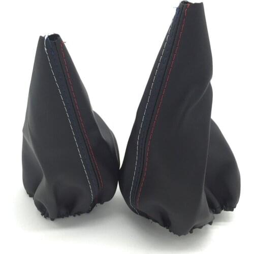 Gear Shift Knob Gaiter Boot Handbrake Collar Case Replacement Parts For BMW 3 Series E36 E34 E30(1991-1998) E46(1999-2005) M3