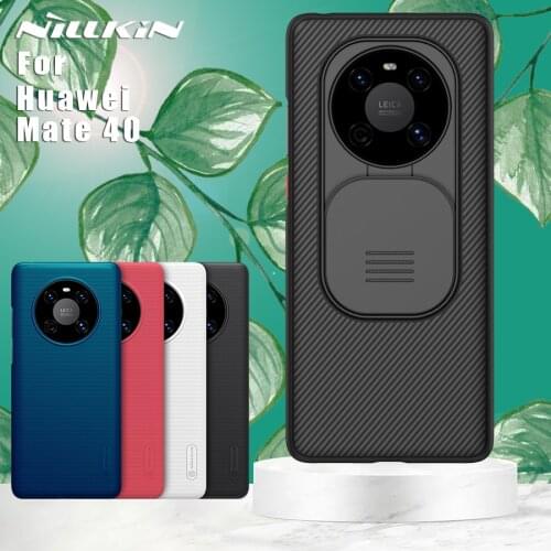NILLKIN Camera Protection Case for Huawei Mate 40 case Slide Protect CamShield Back cover cases for Huawei Mate 40