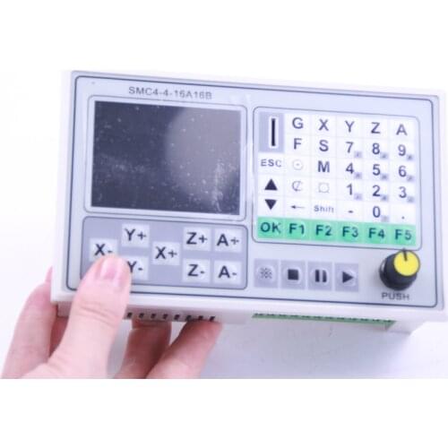 CNC SMC4 engraving machine stepper servo 4 axis off-line controller four axis linkage