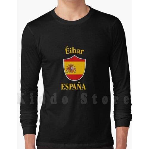 Éibar Espa ? A Spain Hoodies Long Sleeve Éibar Eibar Spain Basque Country Espana Spain Es Espa ? Ol Latino