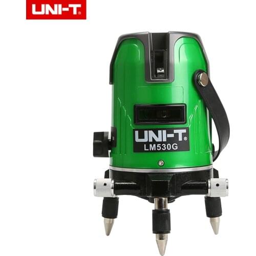 UNI-T LM530G Green Laser Level 3 Lines 4 Points 360 Degree Self Nivel Laser Horizontal Vertical