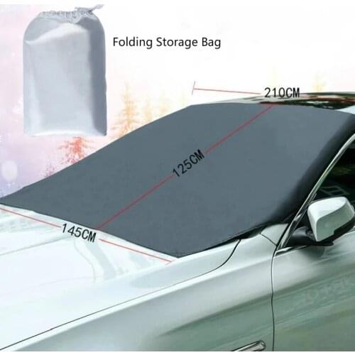 Car Front Windscreen Magnetic Sunshade Cover Auto Windshield Snow Sun shade Waterproof Protector Cover Winter Viosor Cover