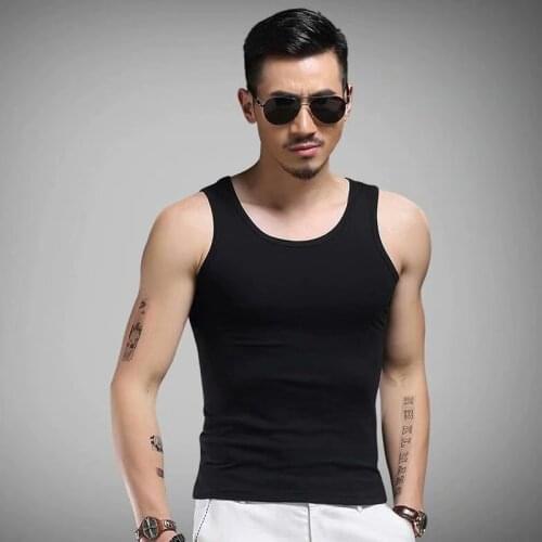 Summer Mens Tank Tops Fashion Harajuku fitness clothing sexy tank top men 2020 Casual Streetwear Hip Hop Large size Male Vest