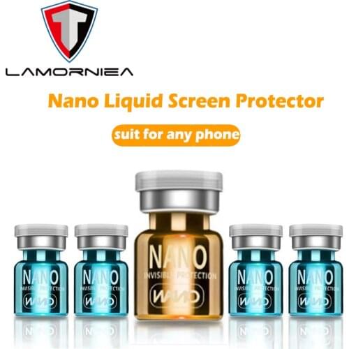 Nano Liquid Screen Protector For iPhone 12 11 Pro XS Max X XR 7 8 Plus Oleophobic Coating Universal Film For Samsung S21 Xiaomi