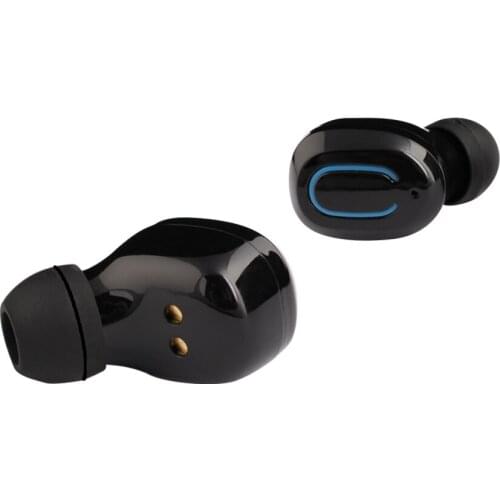 Portable in-ear bluetooth headset T18 stereo surround with microphone