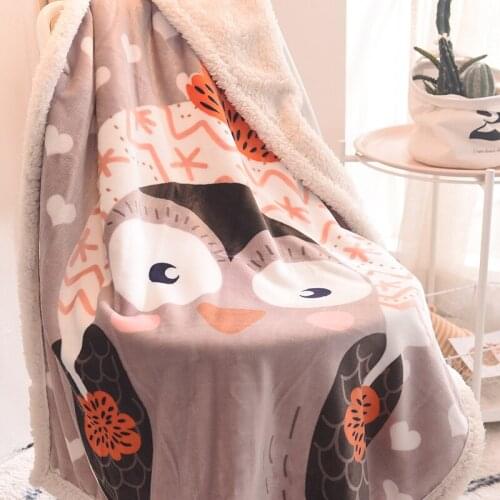 Bedding Quilt Swaddling Wrap Baby Blankets Infant Kids animal Soft Warm Swaddle Many Colors