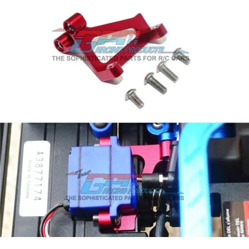 RC Car Parts GPM 1/10 TRX4 82056-4 Climbing Car Metal Aluminum Alloy Gearbox Differential Lock Servo Mount TRAXXAS