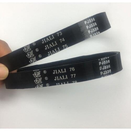 2PCS Machine Transmission Rubber Belt Rubber multi-channel multi-wedge belt 7PJ336 8PJ336 9PJ336 10PJ336 11PJ336