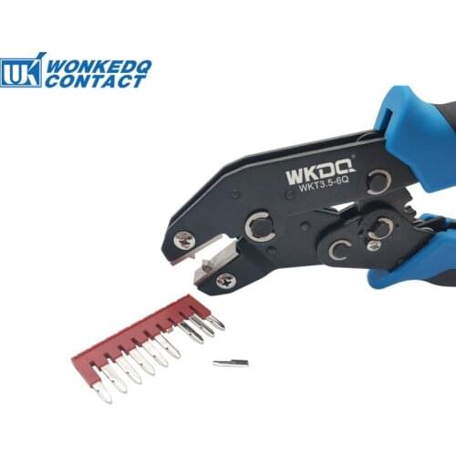 Cutting Plier Tool Cut Jumper FBS Accessories WKT6-10Q WKT Hand Set Terminal Block Plug-in Bridge Wire Stripper Crimper Cutter