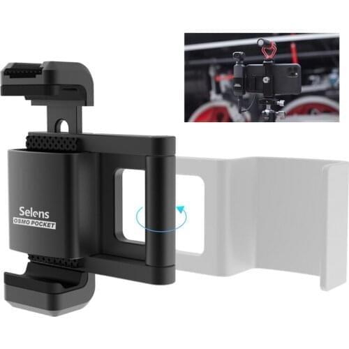 Foldable Smart Phone Holder Stand Mount Set Fixed Stand Bracket For DJI Osmo Pocket Mobile Handheld Cameras Bracket Accessories
