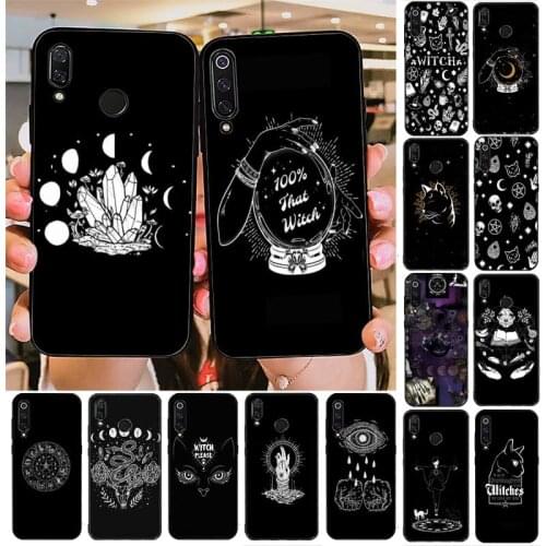 YNDFCNB Witchcraft Dark Witch Phone Case For Redmi note 8Pro 8T 6Pro 6A 9 Redmi 8 7 7A note 5 5A note 7 case