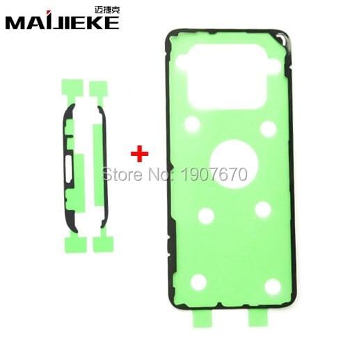 10PCS For Samsung Galaxy S8 S6 Edge Plus S7 Edge Original Front Housing Frame Bezel Sticker+Back Cover Door Adhesive Glue