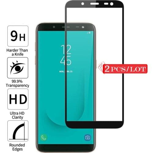 2Pcs/Lot Screen Protector for Samsung Galaxy J6 2018 Tempered Glass on Sansung SamsungJ6 J 6 J600 Sumsung Film Protective Glass