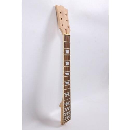 24.75 inch 1 pcs Electric Guitar Neck Solid wood rose wood FretBoard 22 Fret 002